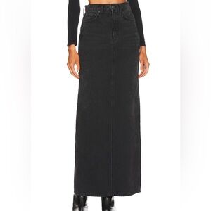 GRLFRND Amari Denim Maxi Skirt